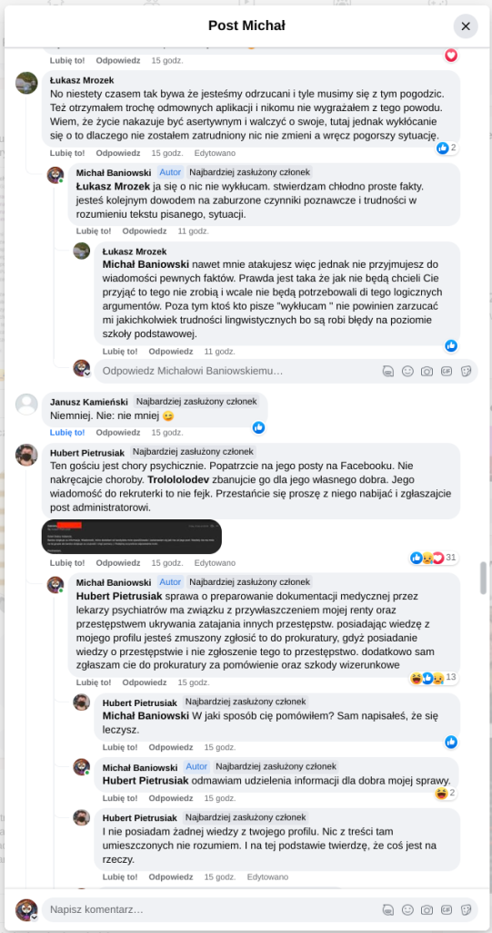 Czarne listy HR w branży IT: Dyskryminacja na rynku pracy, a diagnoza psychiatryczna. Zaburzenia czynników poznawczych społeczeństwa.