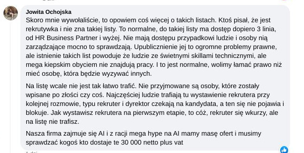 Czarne listy HR w branży IT: Dyskryminacja na rynku pracy, a diagnoza psychiatryczna. Zaburzenia czynników poznawczych społeczeństwa.