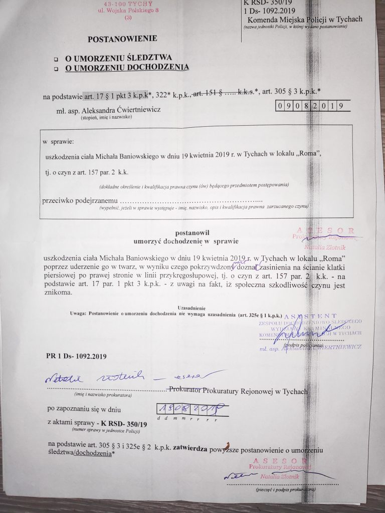 Można pobić artystę, można pobić tych, którzy internet stworzyli. Artykuł 32. Konstytucji - prawo jest równe dla wszystkich - to prawo martwe.