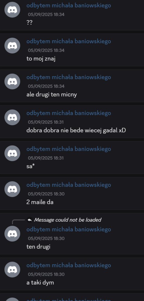 Materiał dowodowy Wiktor Piasecki Szczecin dokumentacja