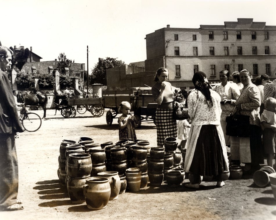 Tychy Dawniej - rynek, stare zdjęcia