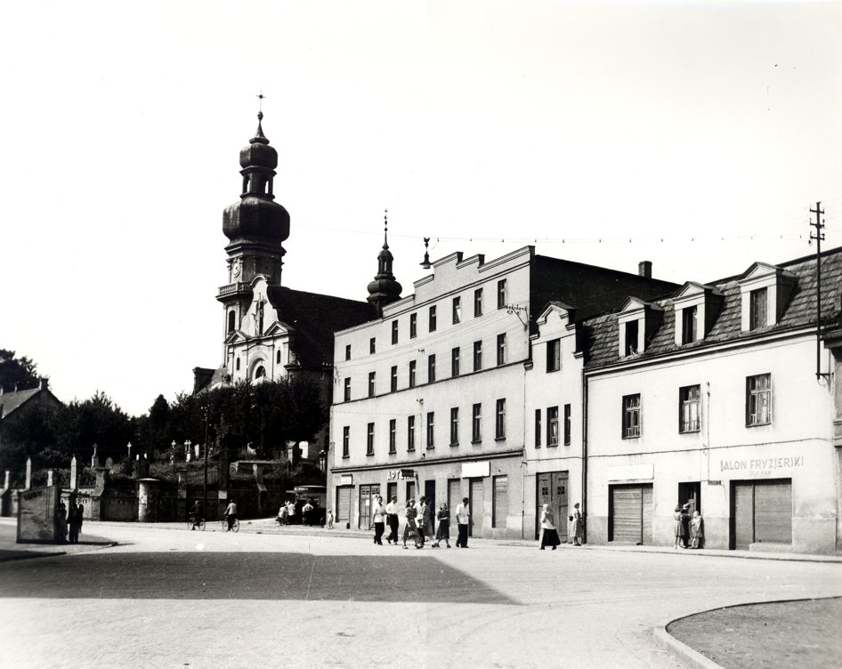 Tychy Dawniej - kościół św. Marii Magdaleny, stare zdjęcia