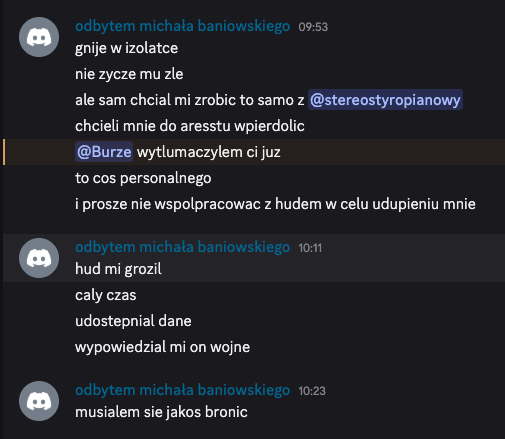 Materiał dowodowy Wiktor Piasecki Szczecin dokumentacja