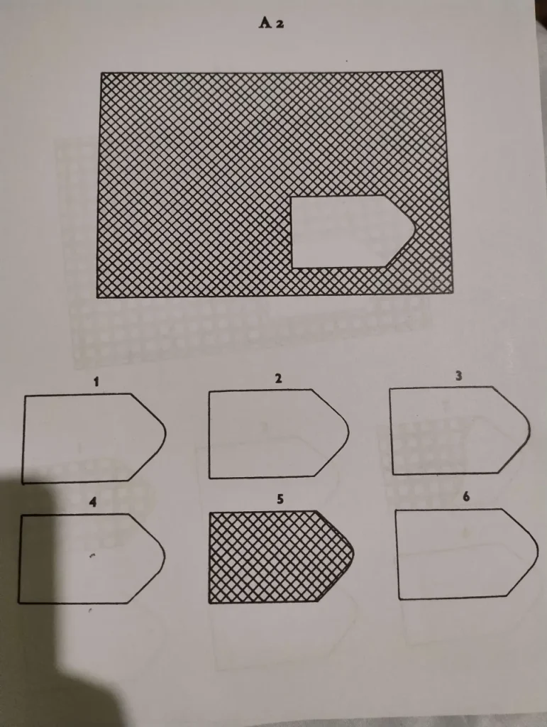 Zadanie 2 testu matryc Ravena - analiza wzorca logicznego