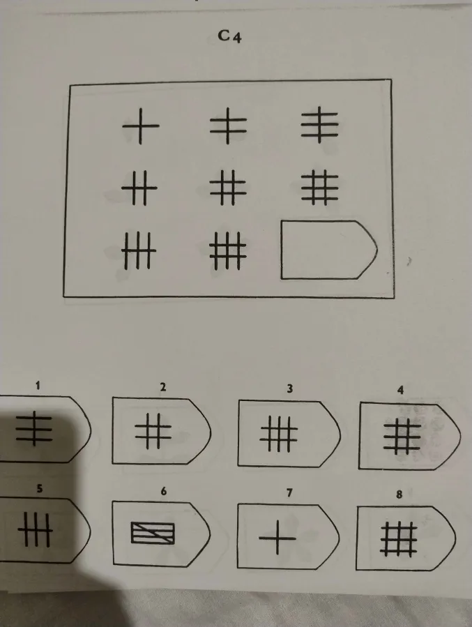 Zadanie 4 testu matryc Ravena - analiza wzorca logicznego