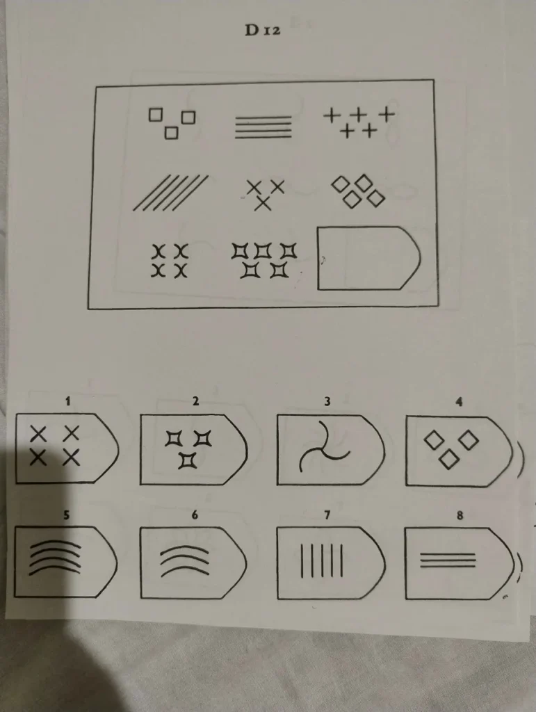 Zadanie 12 testu matryc Ravena - analiza wzorca logicznego
