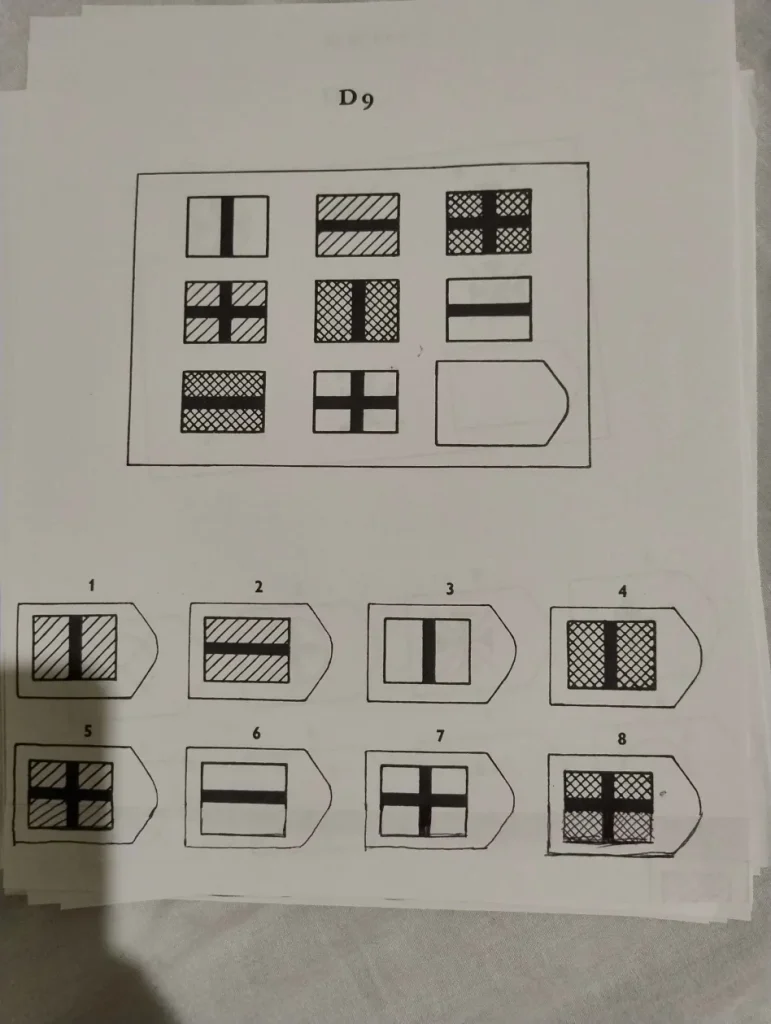 Zadanie 9 testu matryc Ravena - analiza wzorca logicznego