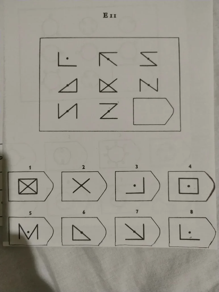Zadanie 11 testu matryc Ravena - analiza wzorca logicznego