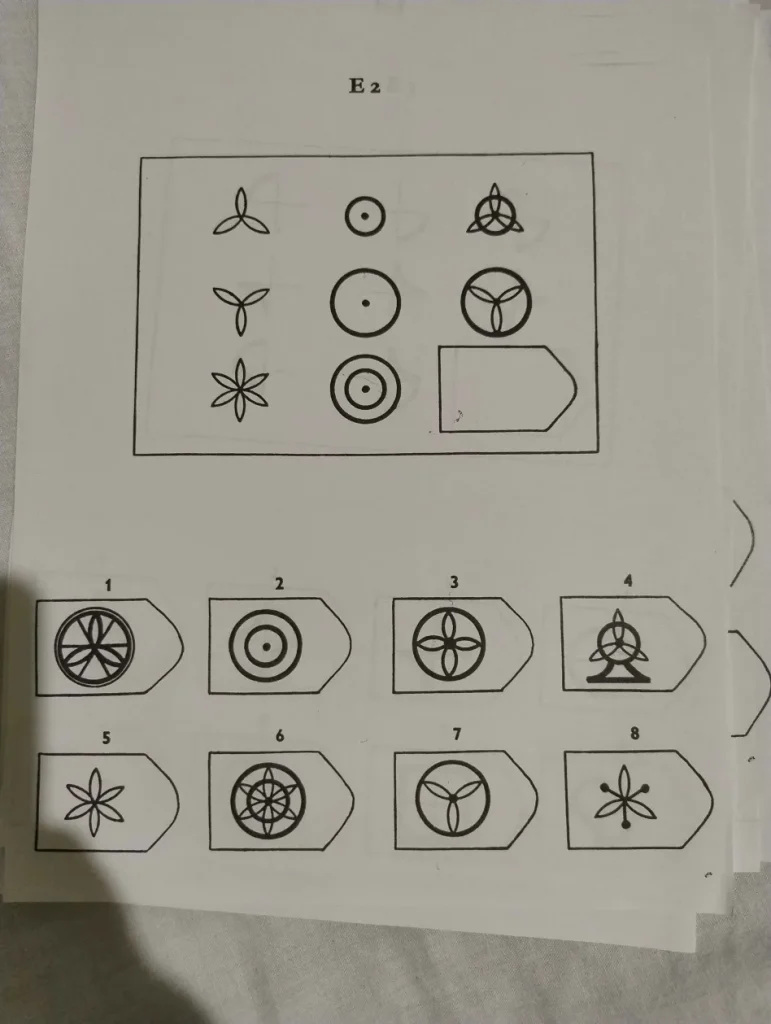 Zadanie 2 testu matryc Ravena - analiza wzorca logicznego